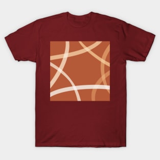 Path of the World Abstract Pattern T-Shirt